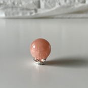 モルガナイトスフィア1*ベリル*天然石インテリア*置き物