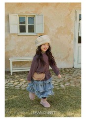 アーバンラビット / URBAN RABBIT / フリルカンカンロングスカート / 韓国子供服 / キッズ / 26winter〖取寄〗*XS~XL*