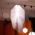 未使用品 SLAMP スランプ AVIA SUSPENSION S WHITE アヴィア サスペンション ホワイト ペンダントライト サスペンションライト 吊り下げ照明 天井照明 デザイナーズ家具 イタリア モダン ラグジュアリー ホテルライク