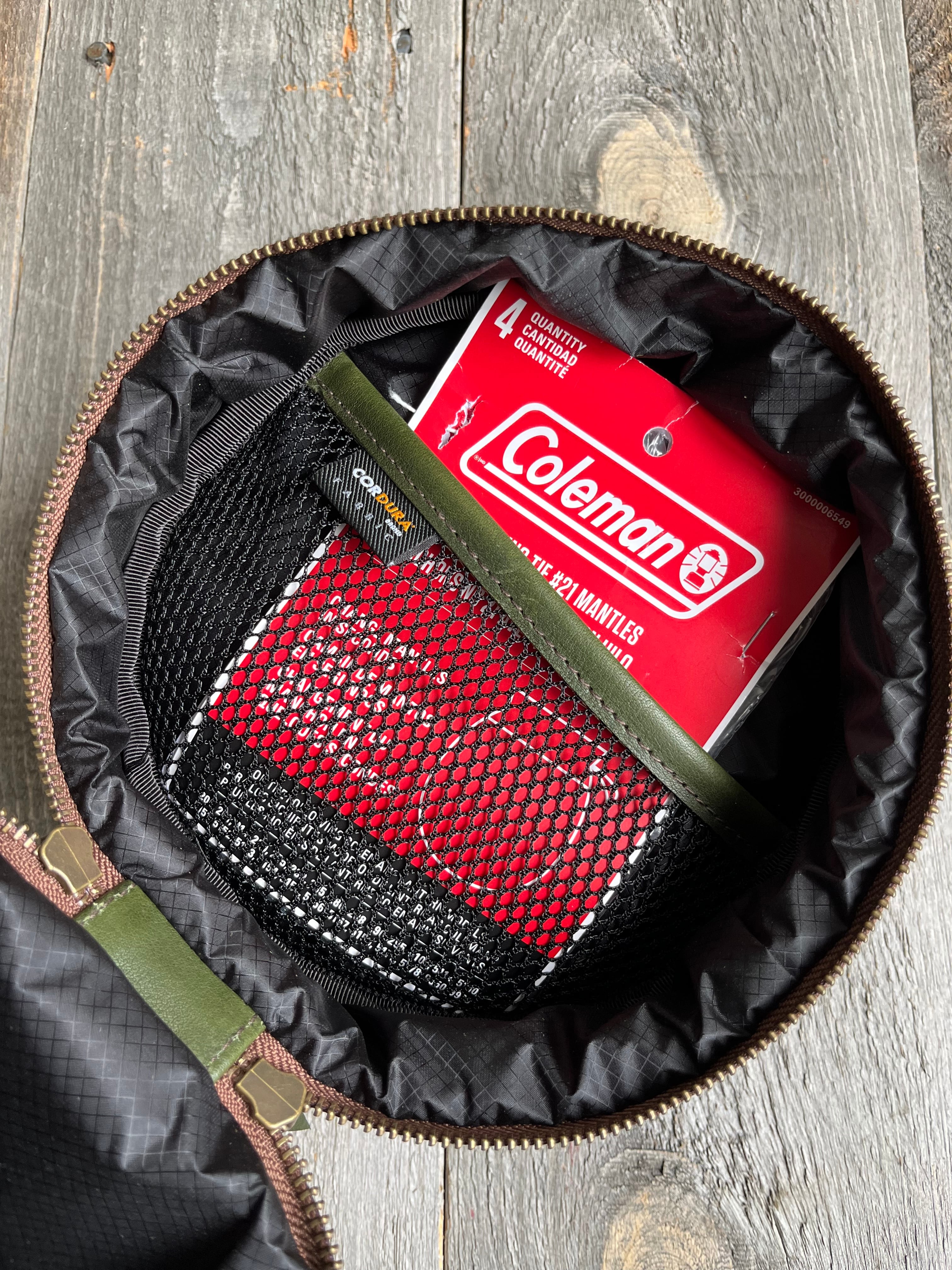 オールレザーランタンケース Coleman200A用 オリーブ① | マルユ革