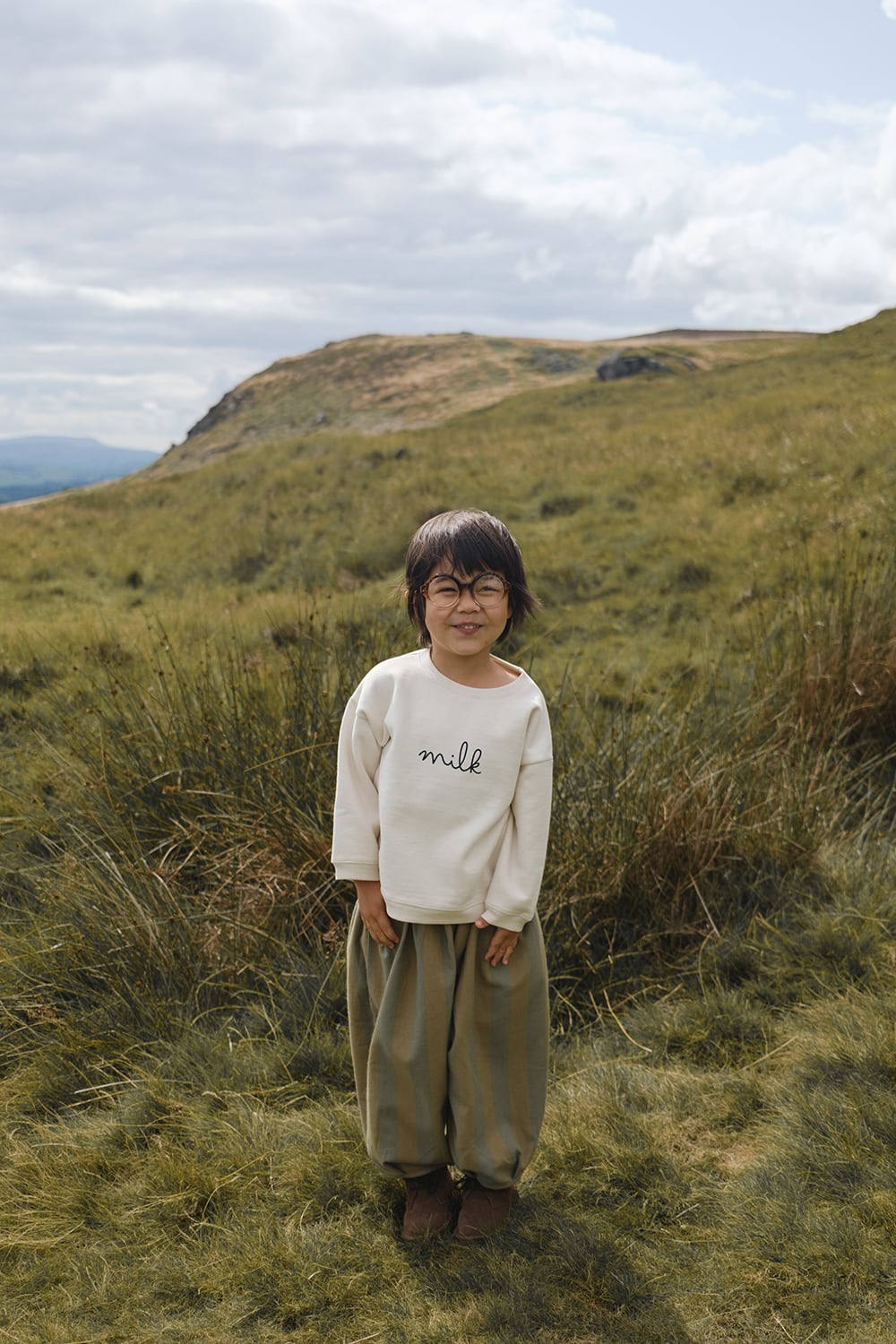 送料無料 organic zoo/Woodland Stripes Lodge Pants | こどもふく &/warm