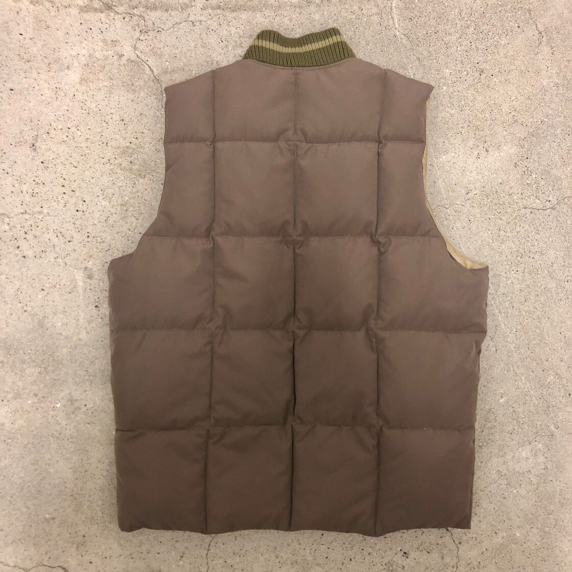 90s OLD STUSSY/STUSSY OUTDOOR/Down Vest/S/ダウンベスト/ブラウン  