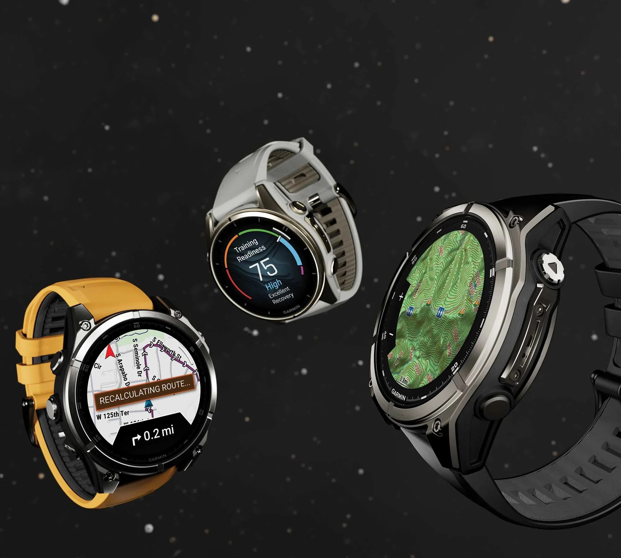 ガーミン国内正規品】fēnix 8 Sapphire AMOLED Metal Band 47mm 010