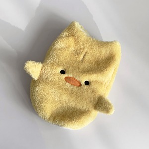 予約【DURANG RURANG】ANIMAL FLEECE VEST (YELLOW DUCK)