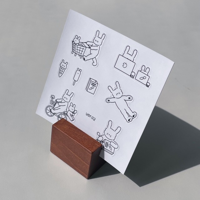 papeterie.atelier 〔ステッカー ver 02〕