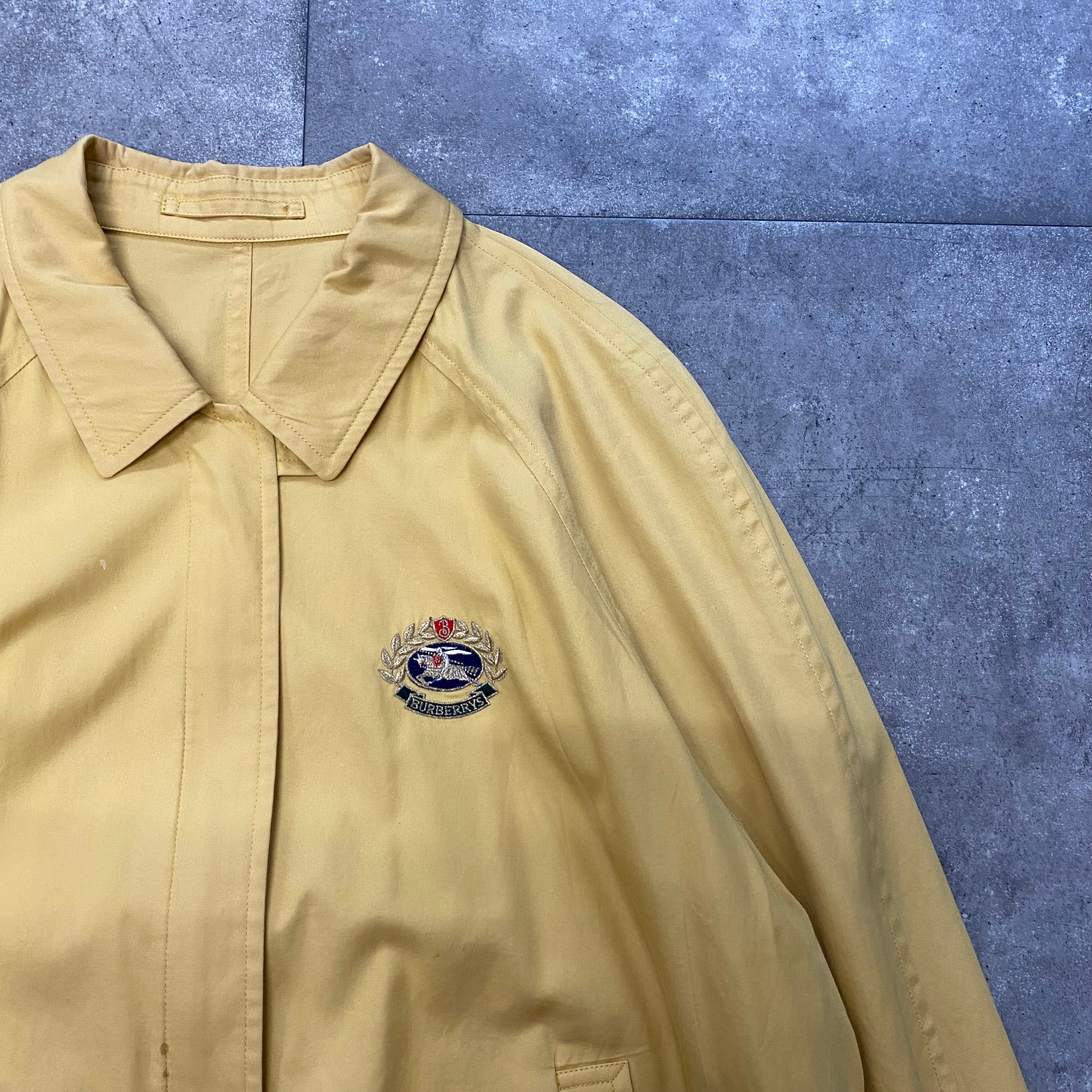 90s バーバリー ブルゾン M相当 イエロー/マスタード | 東京準備室 90s バーバリー ブルゾン M相当 イエロー/マスタード | 東京準備室