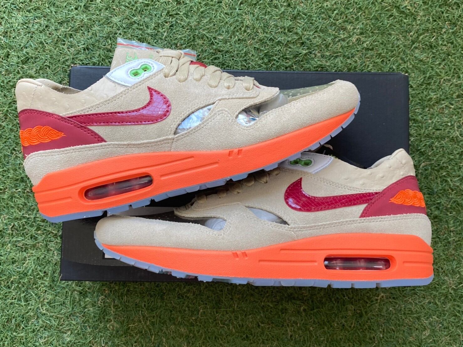 NIKE × CLOT AIR MAX 1 KISS OF DEATH 