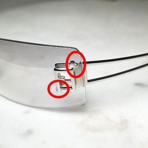 FENDI rimless glasses " MOD.SL 7428 "