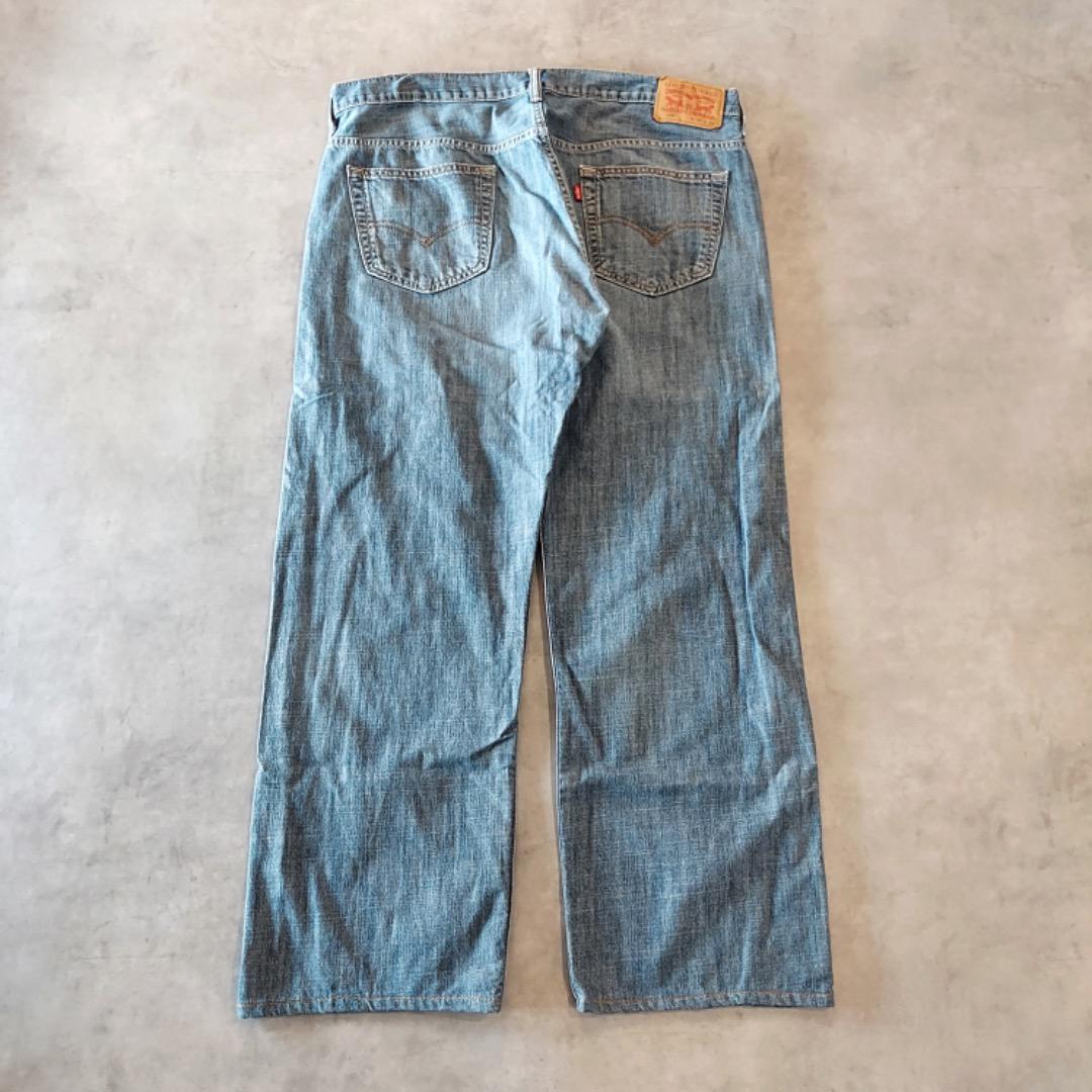 リーバイス569 Levis W36 ブルーデニム 青 ヒゲ 古着 18225 Levi's