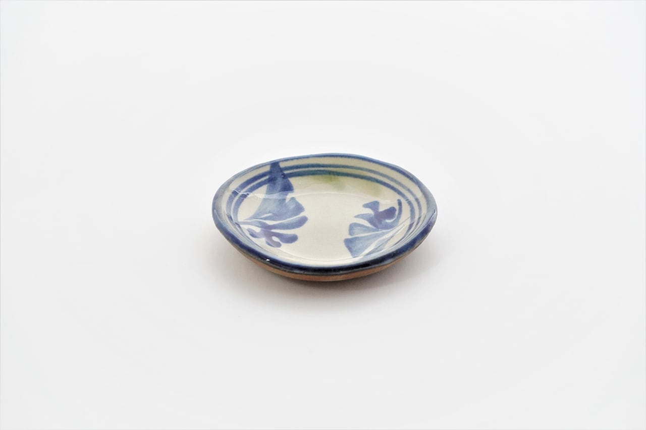 3寸プレート 線引唐草