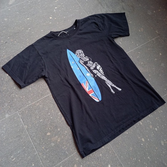 フロッキープリント Tシャツ used [106050]