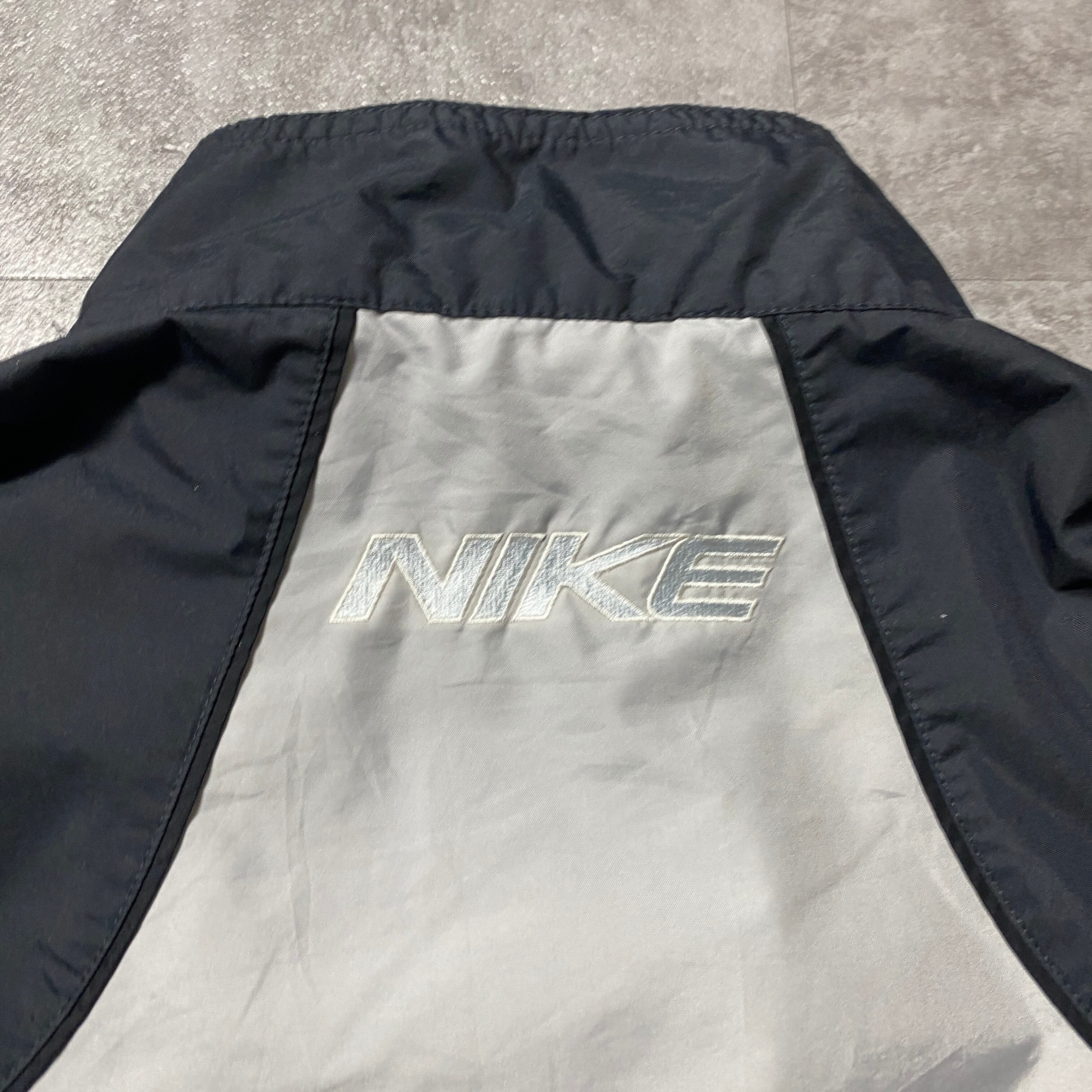 Size.XL】00's NIKE ナイキ スウォッシュ 刺繍ワンポイント バイ