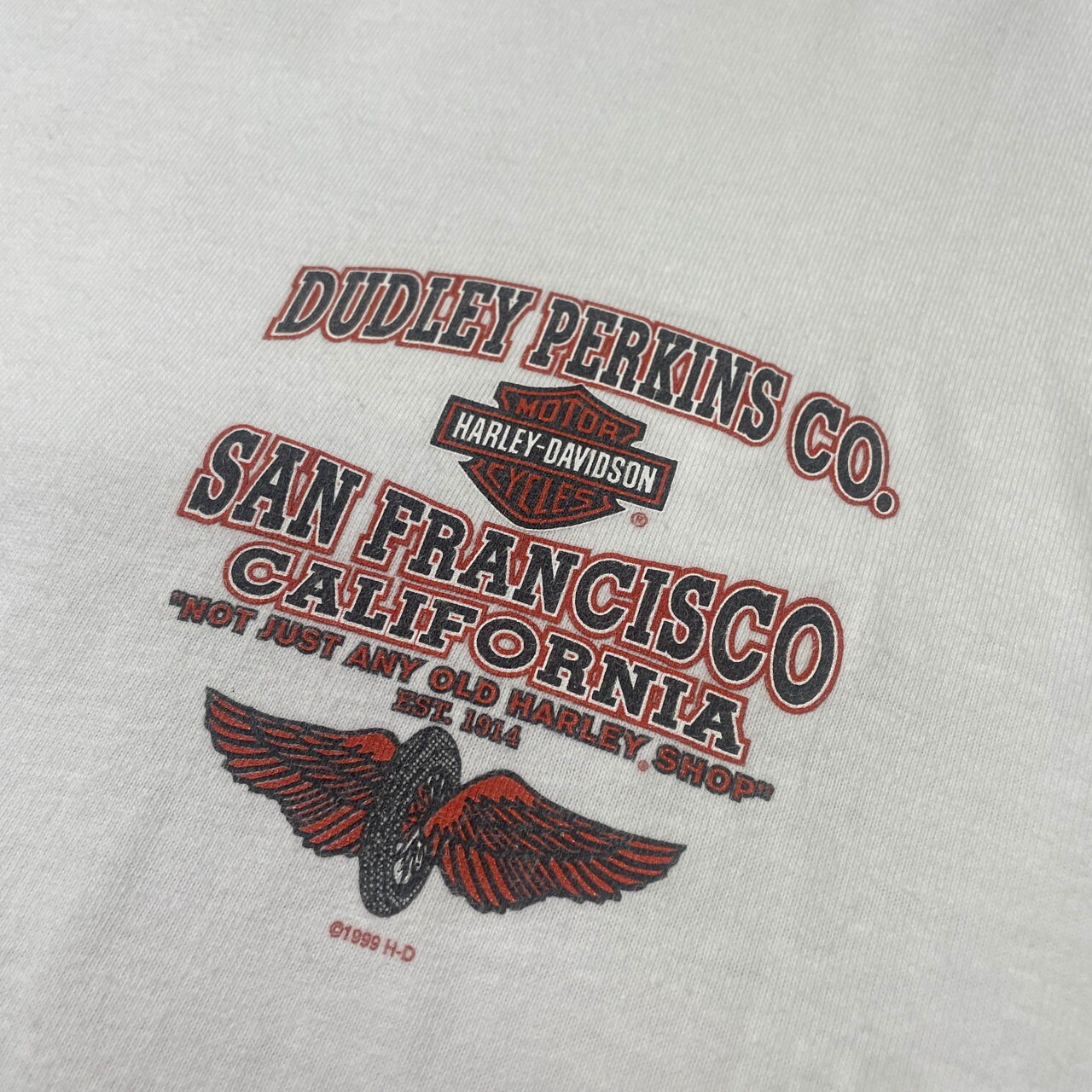 90年代 USA製 Harley-Davidson ハーレーダビッドソン ロングTシャツ 
