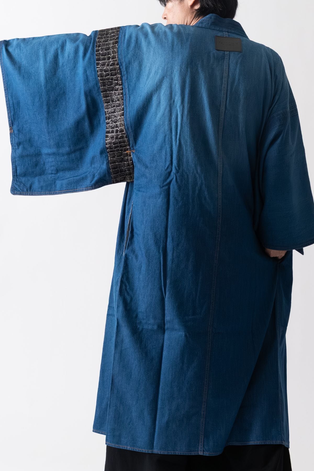 数量限定｜残りわずか】INDIGO KIMONO HAORI COAT ― 岡山産デニム