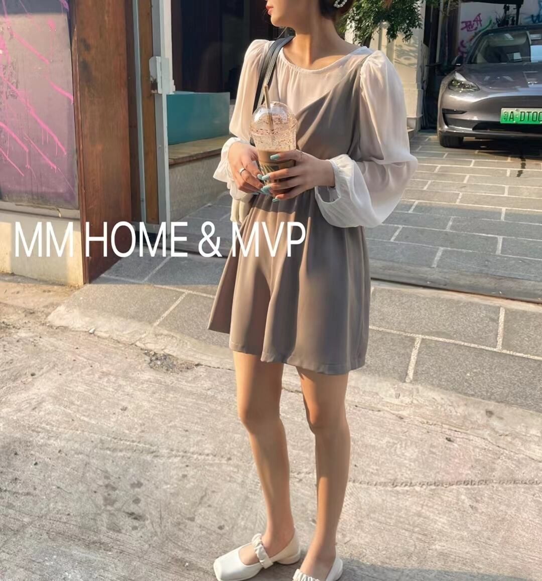 ブラウス×サロペットセット　AJ42441-2063