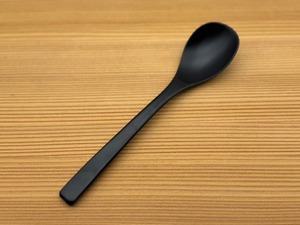 林源太　スープスプーン（黒）