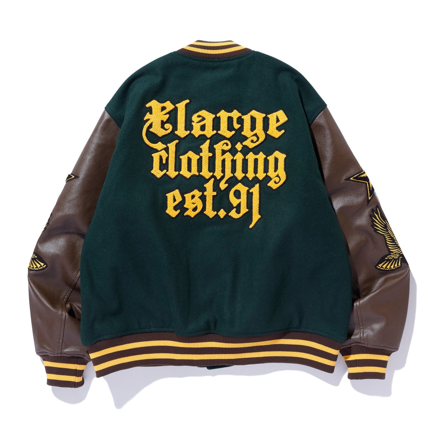 XLARGE（エクストララージ） VARSITY JACKET メルトンスタジャン