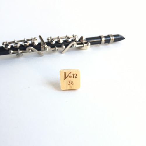 バンドレンのラペルピン R-015  Reed brooch pin " Vanboren 3 1/2"
