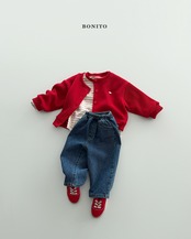 BONITO 26/SS しぼり付きストライプカットソー