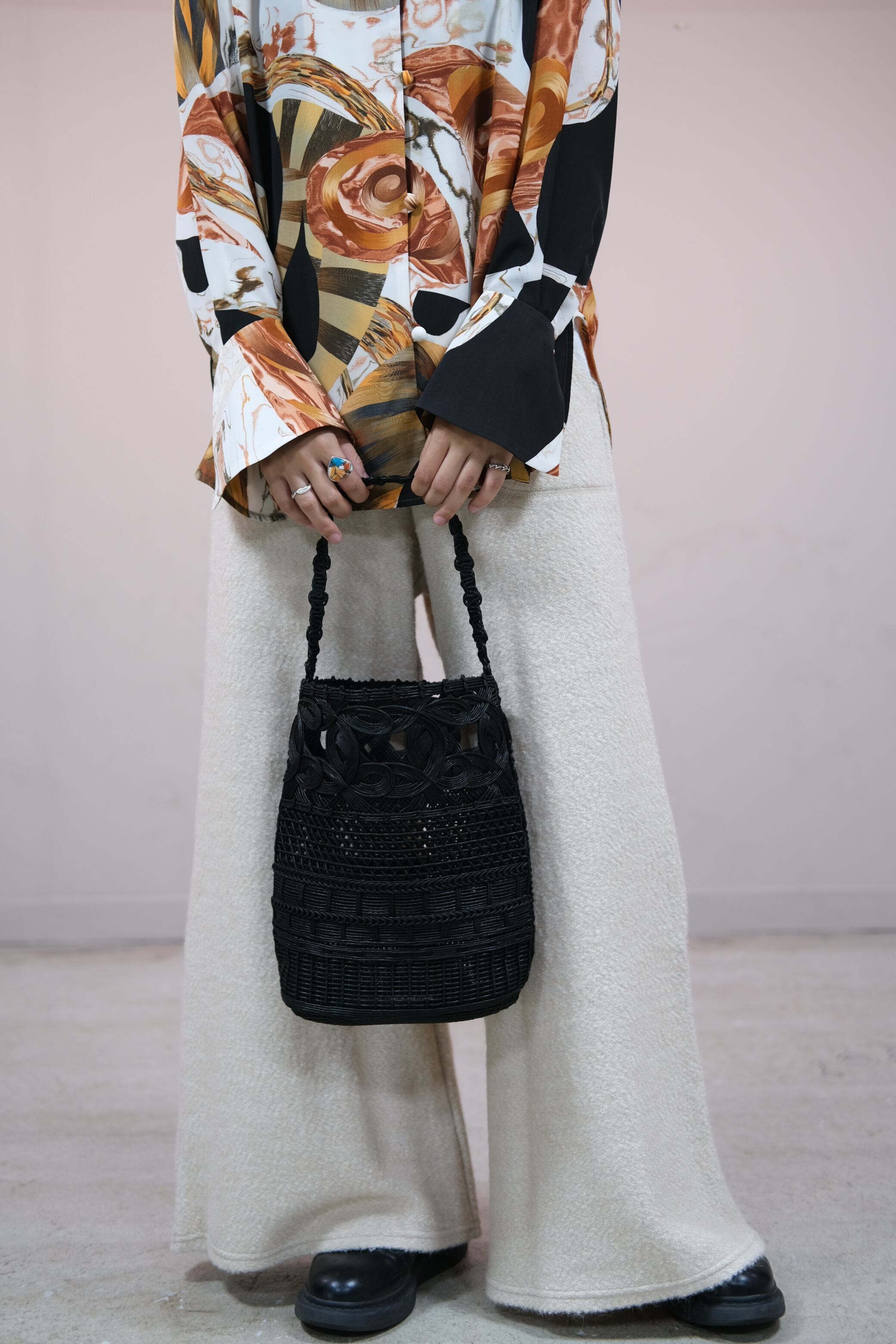 Mame Kurogouchi】Cord Embroidery Mame Kurogouchi】Cord Embroidery