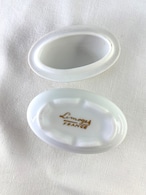 小物入れ　陶器オーバル型　ぶどう　トリンケットボックス　12oten4-2