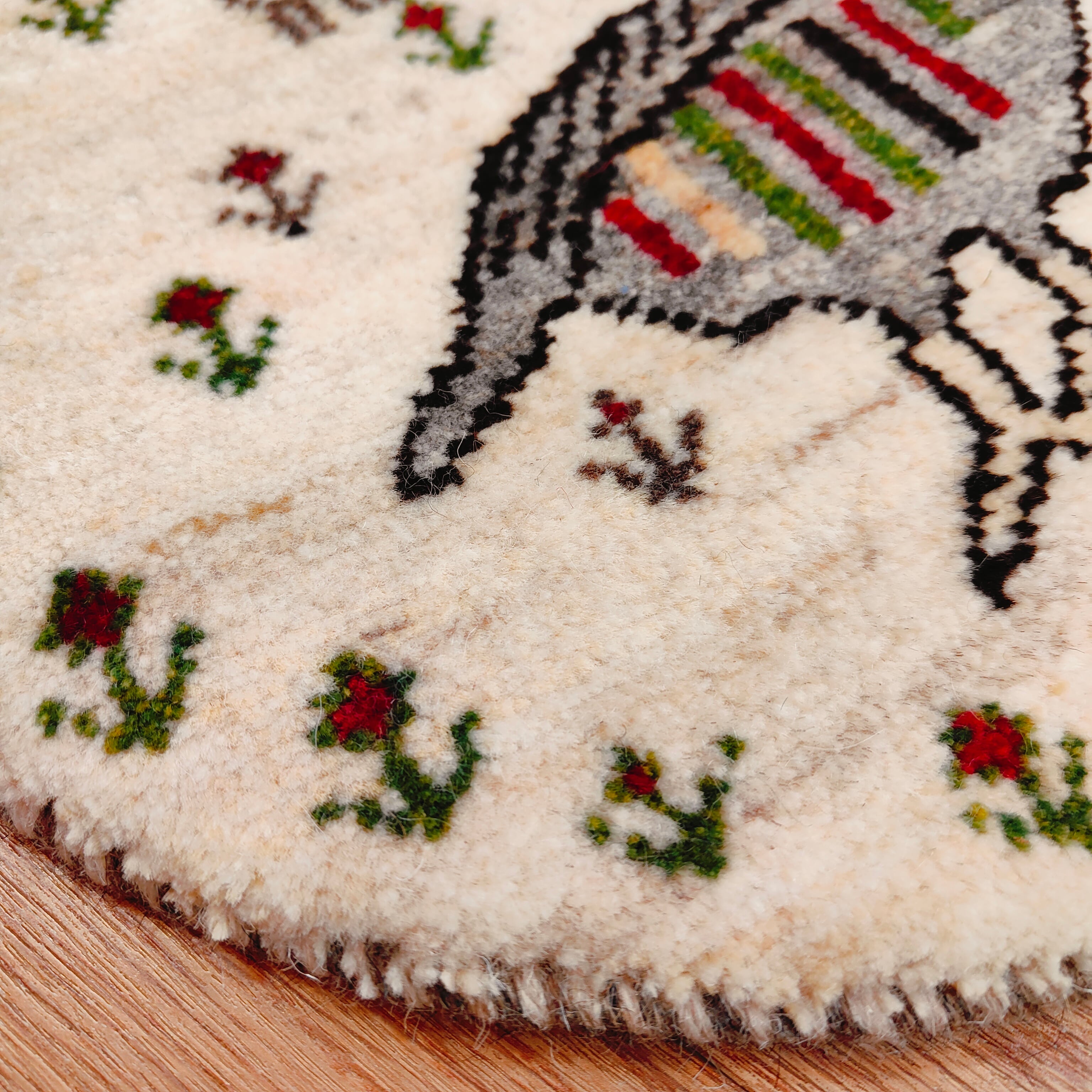 ギャッベ / Gabbeh 直径39cm | Sena Collection