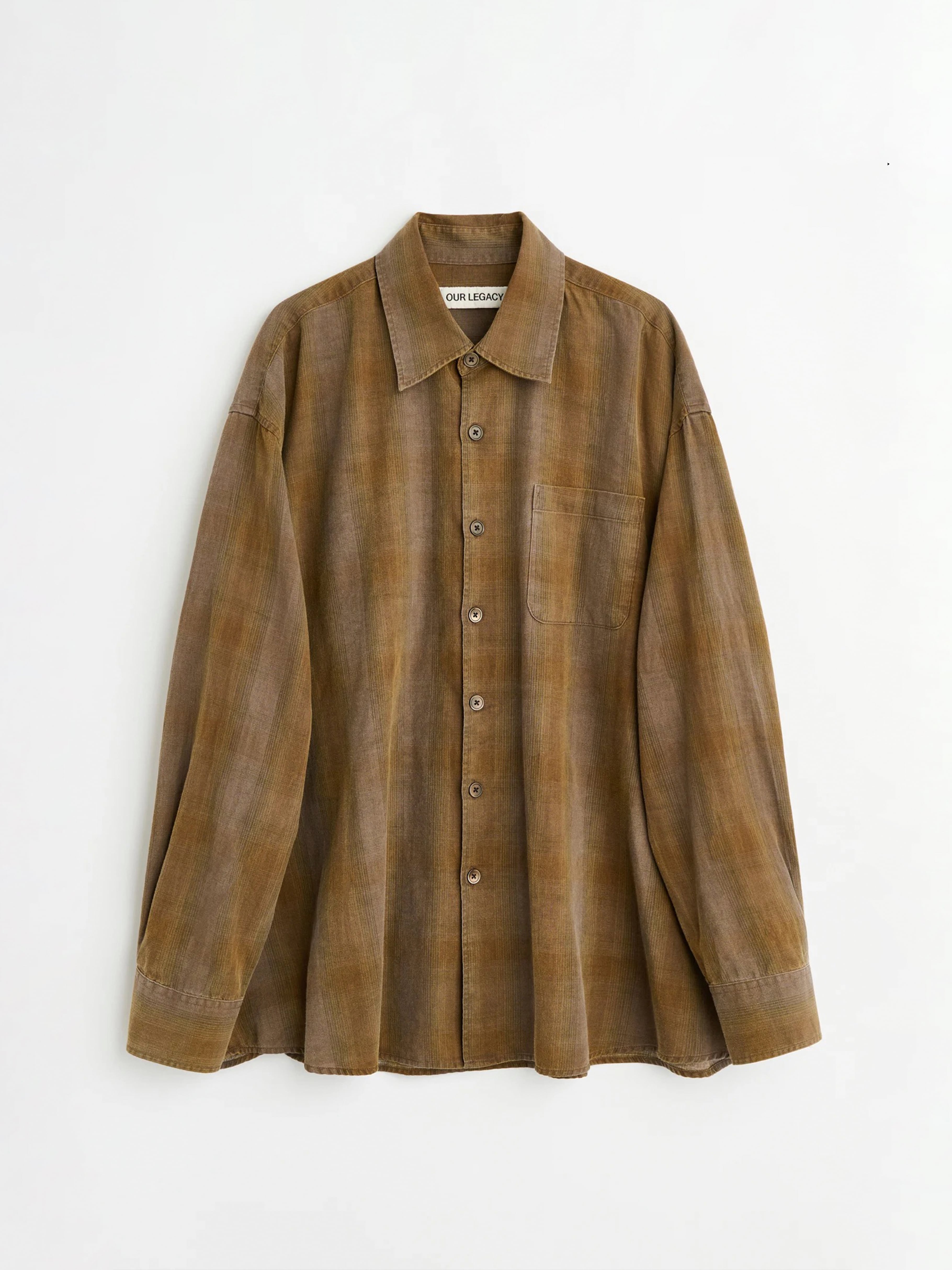 ourlegacy borrowed シャツ　46 OUR LEGACY BORROWED SHIRT Dakota Flannel Check M2262BCF | BEST