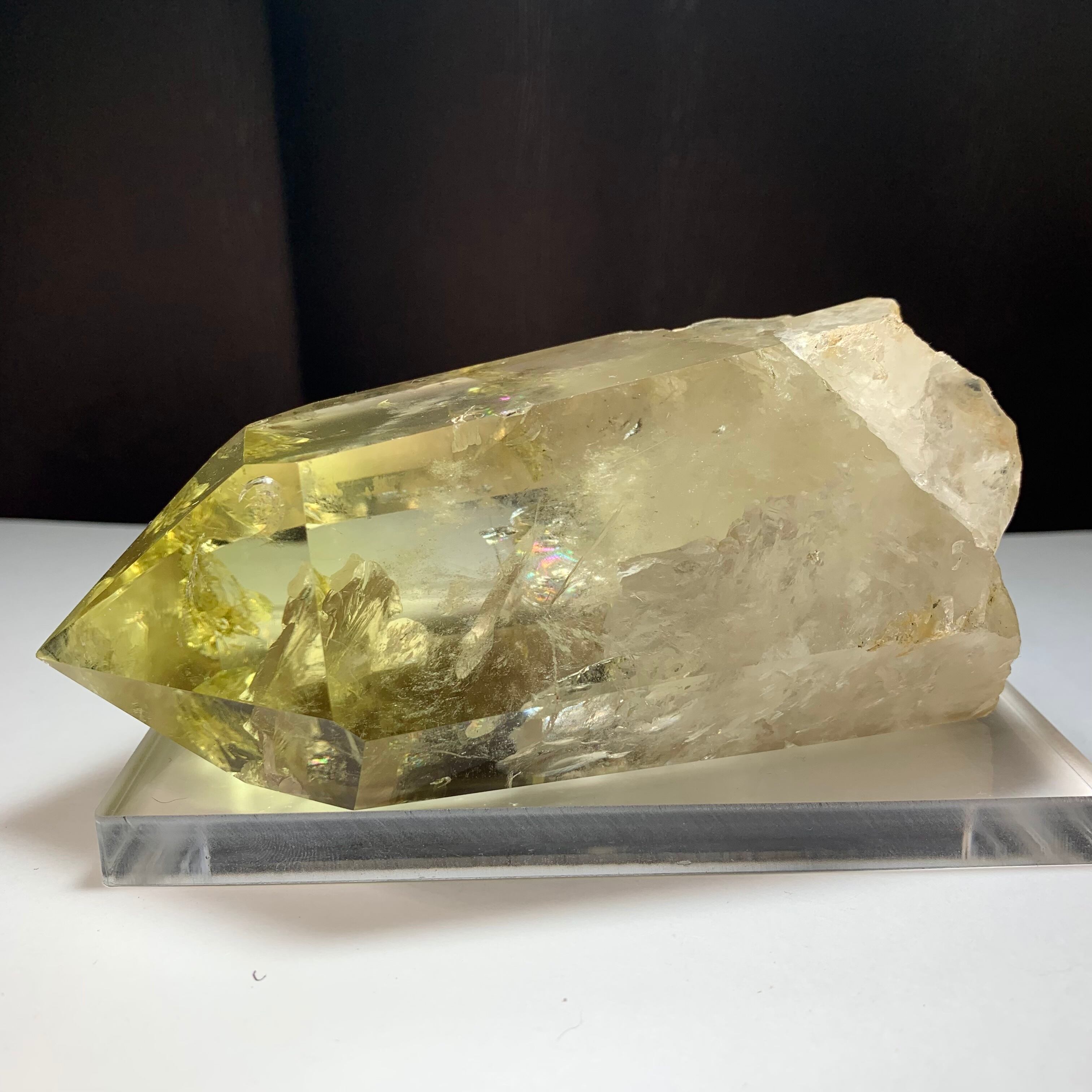 虹あり☆超透明☆シトリンポイント 虹あり☆超透明☆シトリンポイント