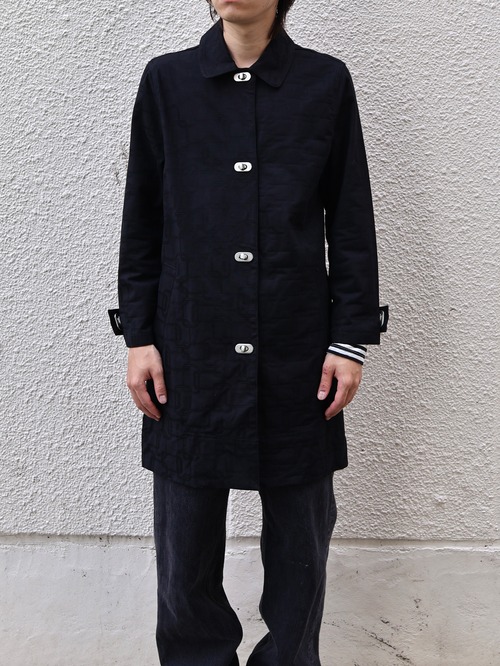 allover design half coat