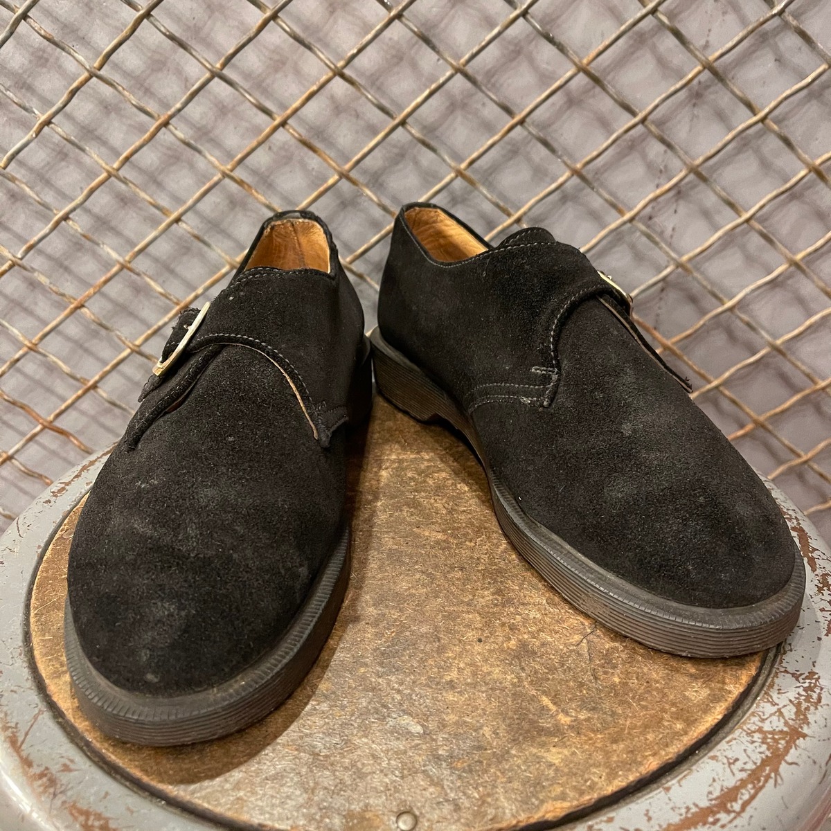 Dr.Martens Monk Strap Leather Shoes | VOSTOK