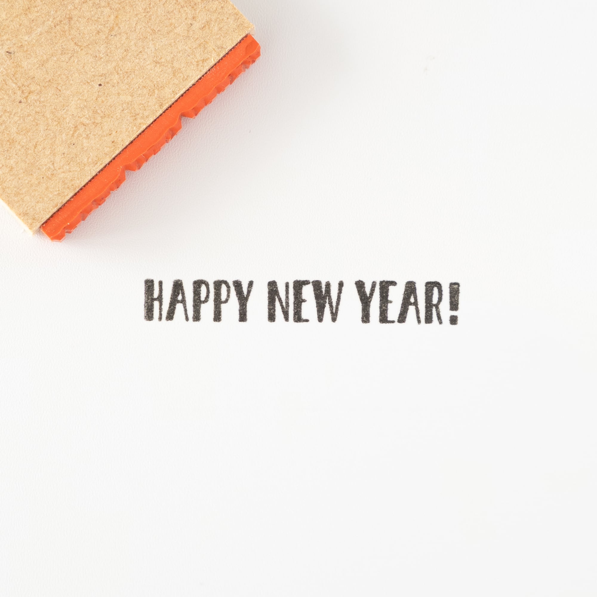 【小さな文字】HAPPY NEW YEAR!_ハッピーニューイヤー | はんこ