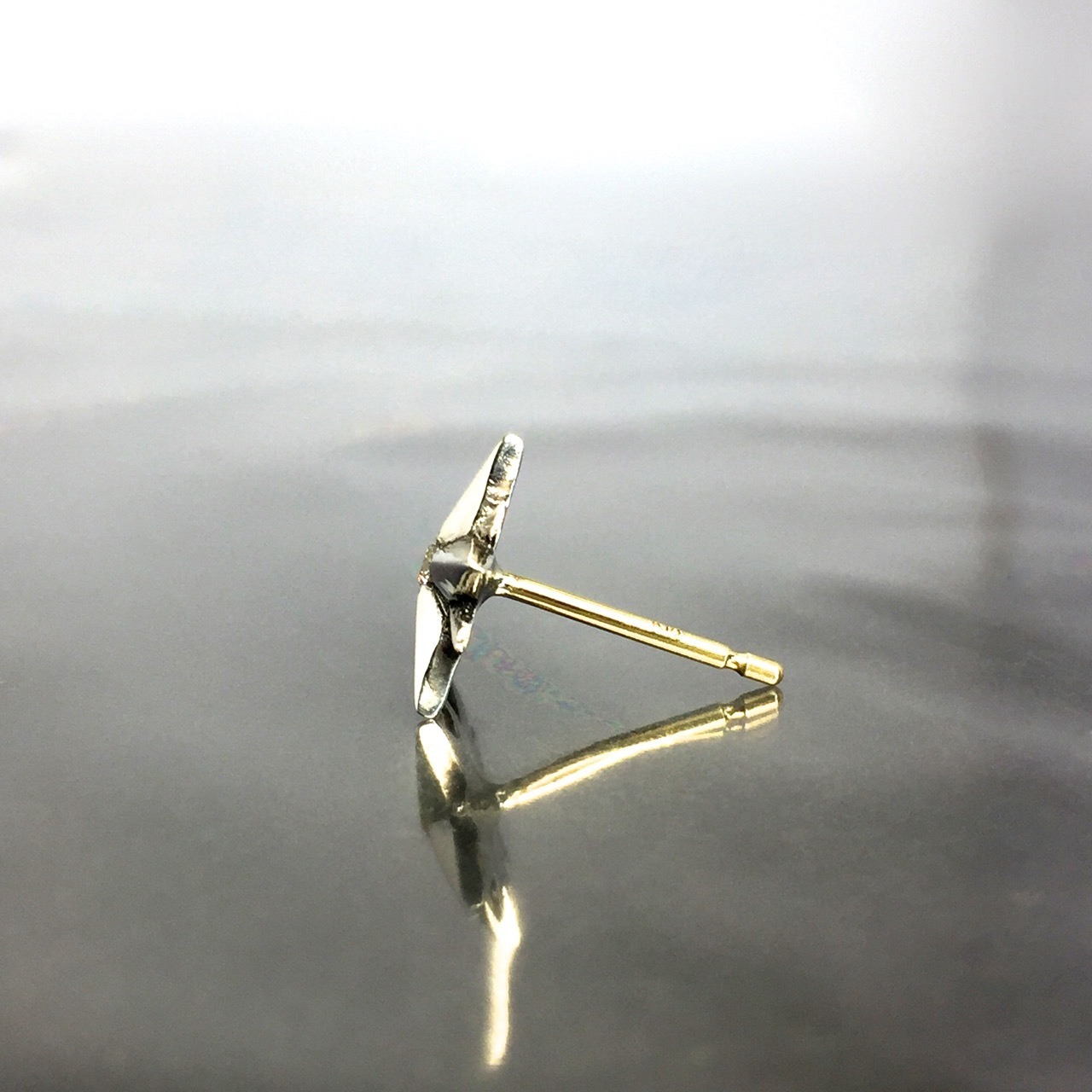10P STAR STUD with DIAMOND / 10ピークス スターピアス・ダイヤモンド