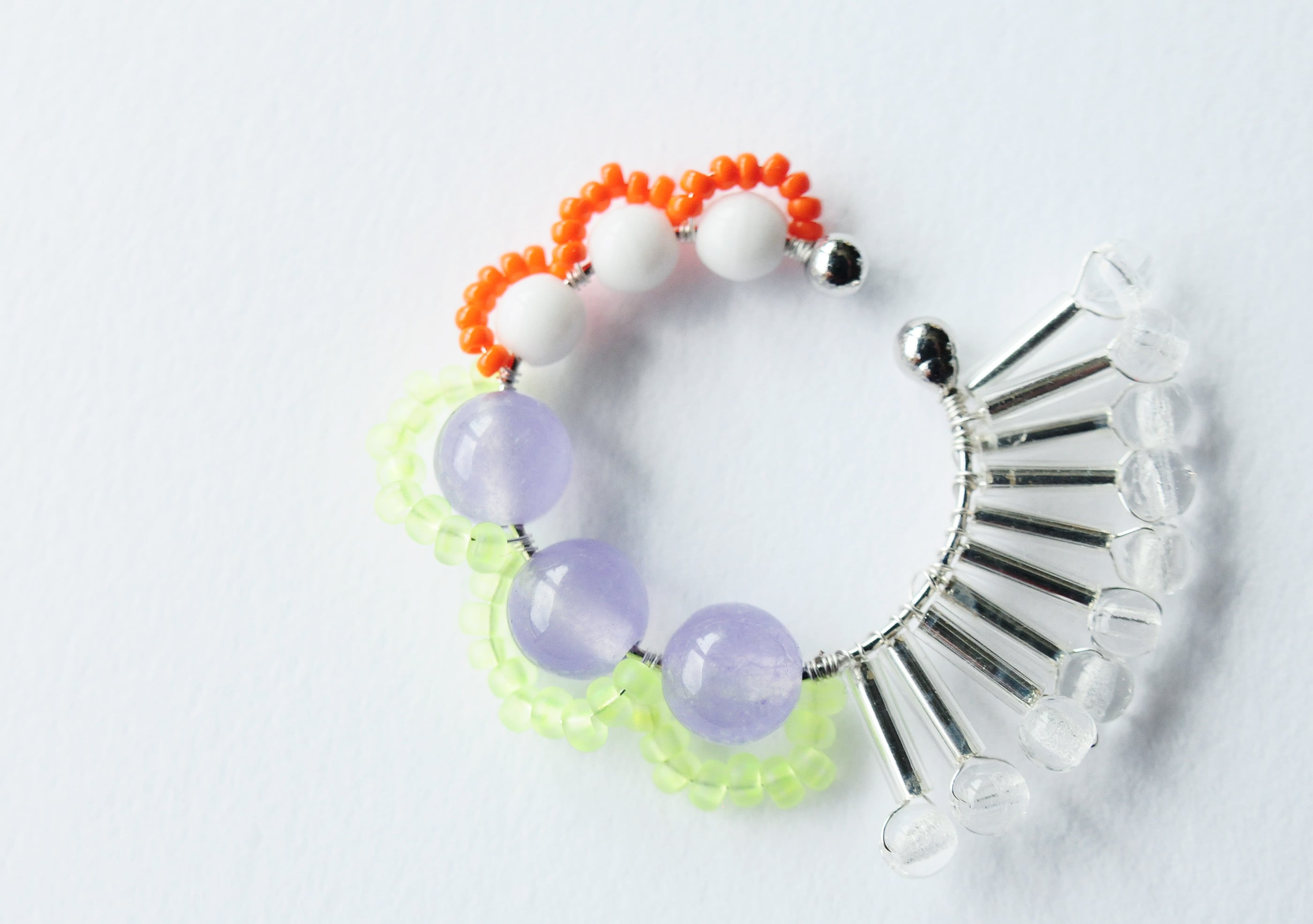 <Rollo~イロヅクビジュー~>イヤーカフ『 ハミングバード/hummingbird 』<G>