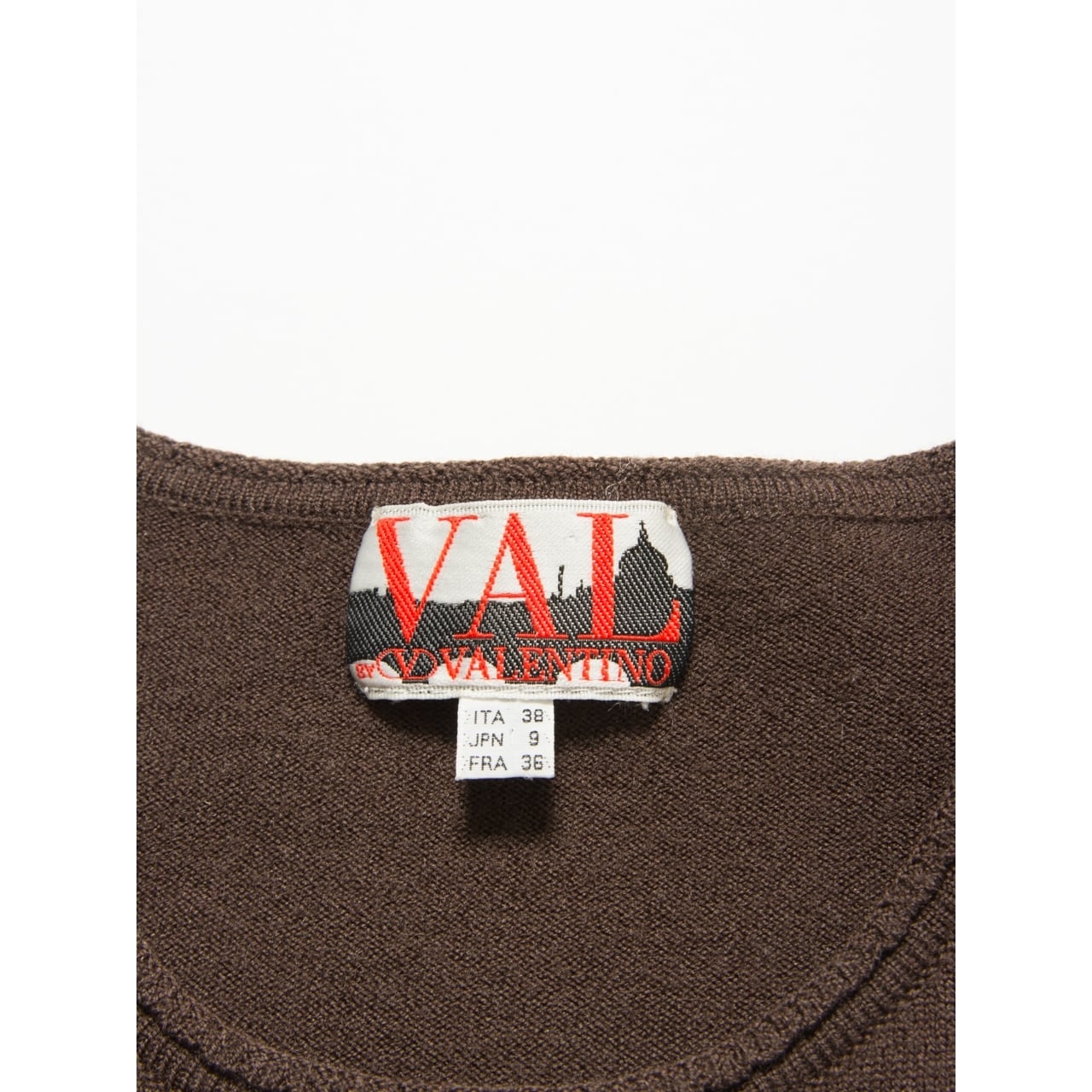 VAL by VALENTINO】 Made in China sleeveless knit tops（バル バイ