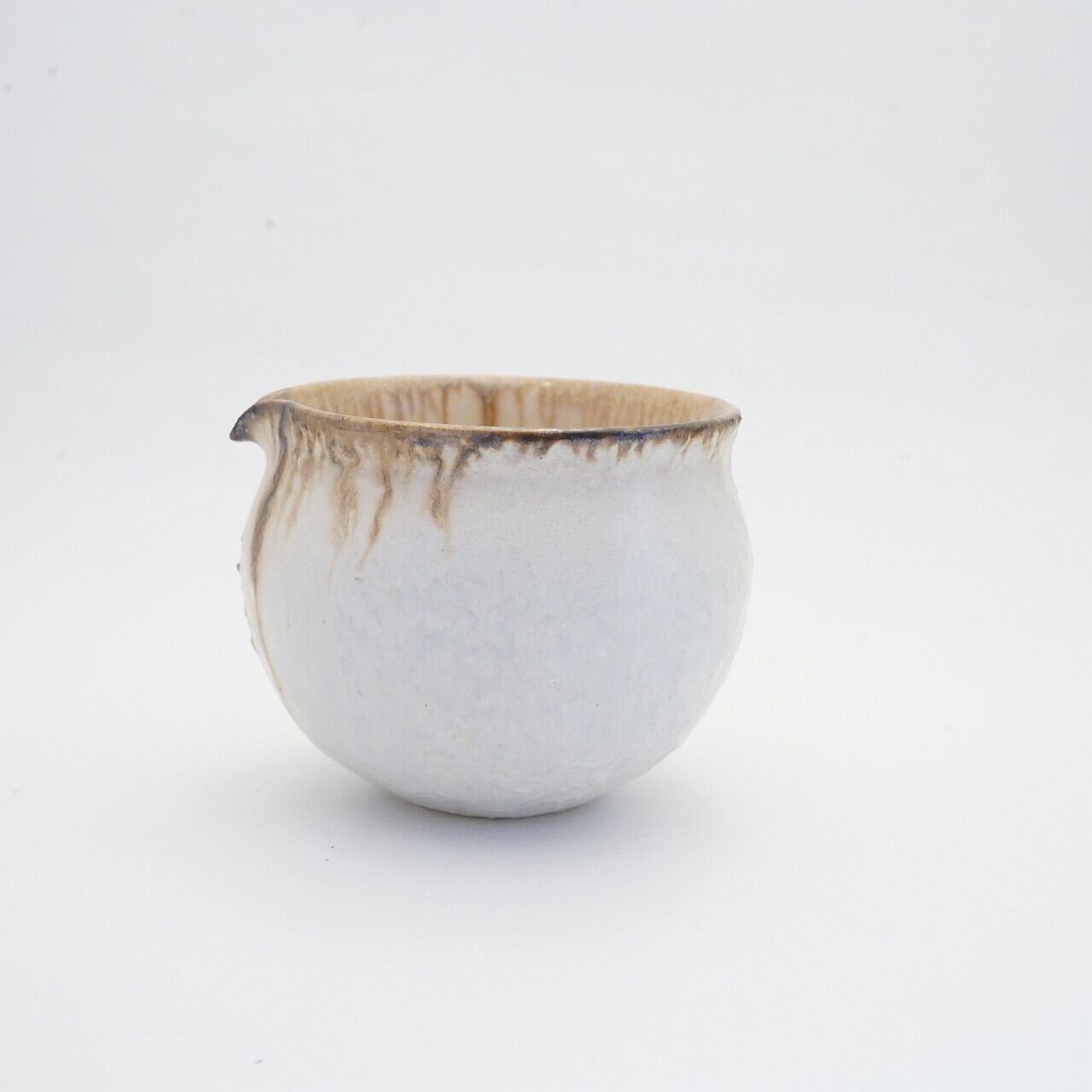 【松尾亮佑】ミルクジャグ 泥華 Brown 16