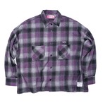 22aw EFFECTEN(エフェクテン) / ombre check shirts jacket