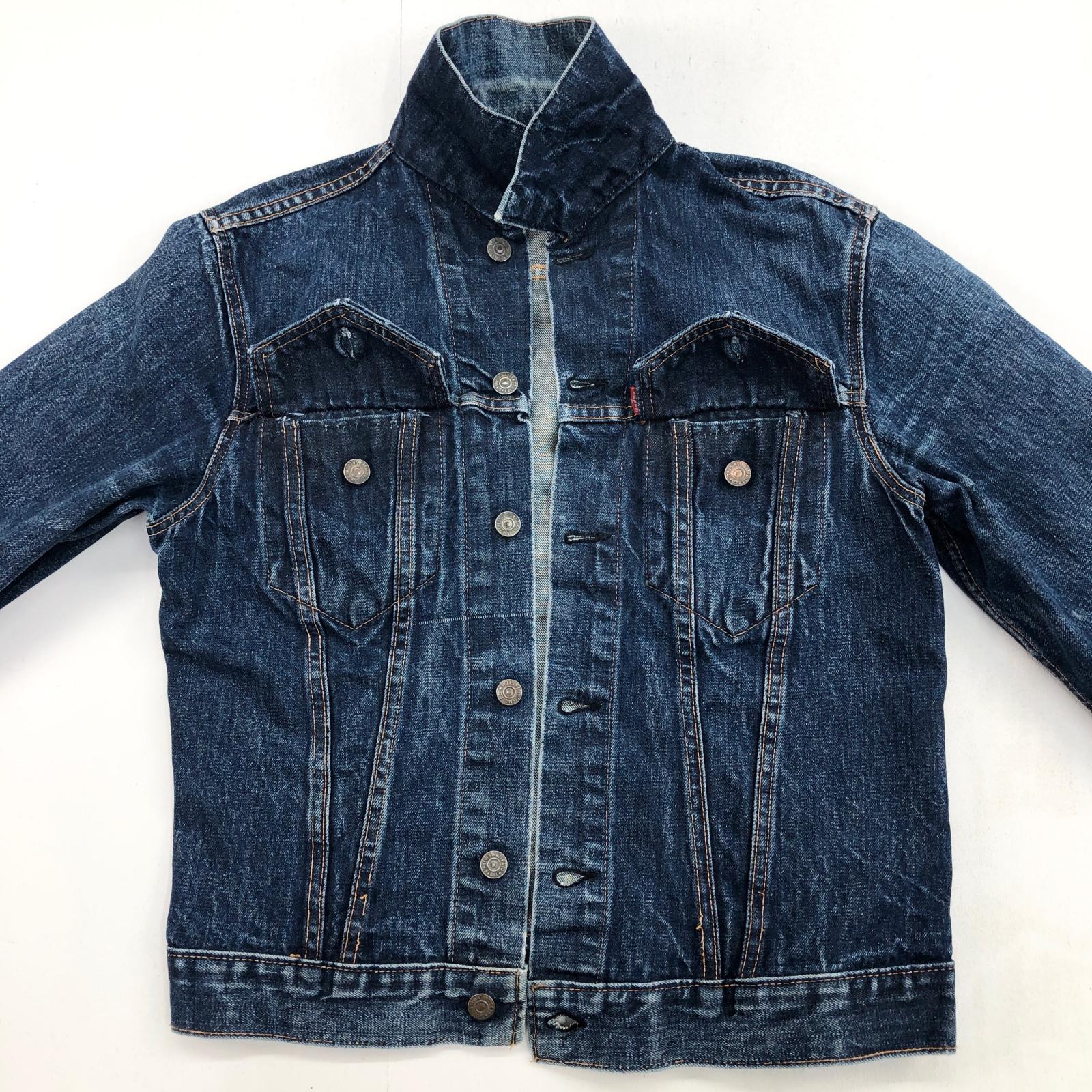 LEVI'S リーバイス 60年代 USA製 70505 4th BIG E 不均等V ボタン裏
