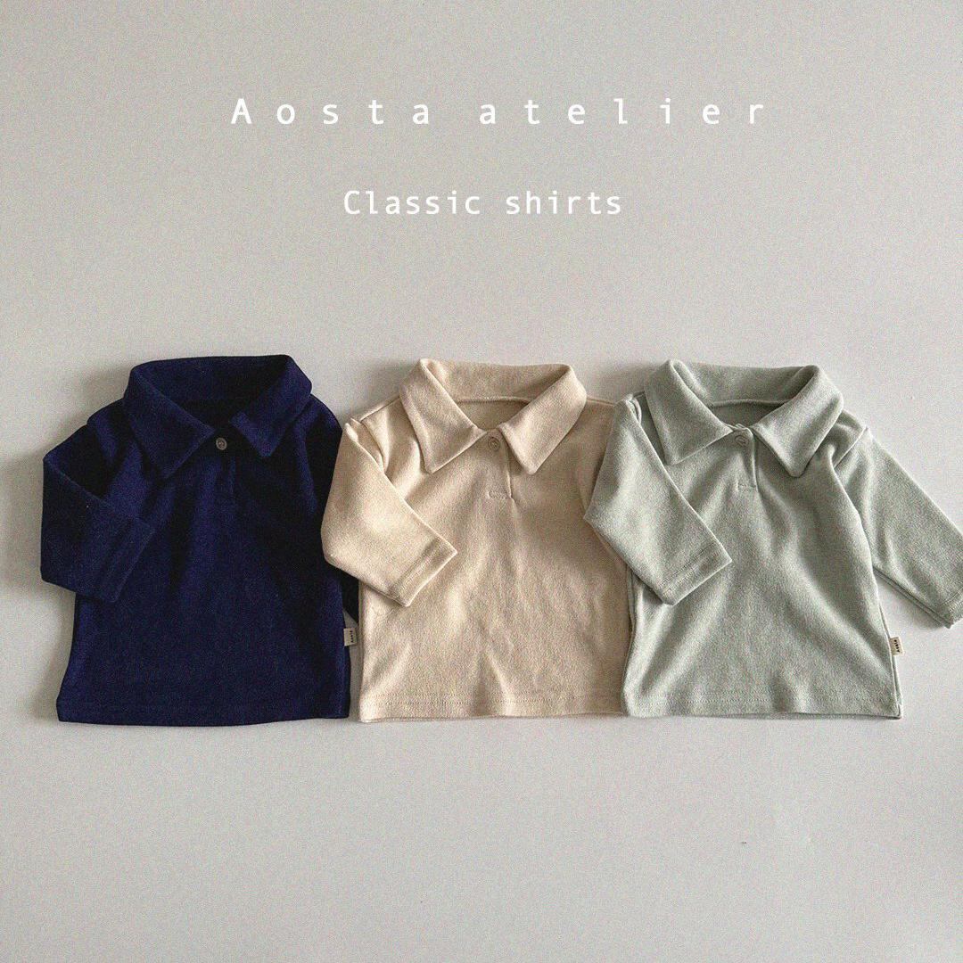 «sold out»«Aosta» クラシックポロシャツ 3colors