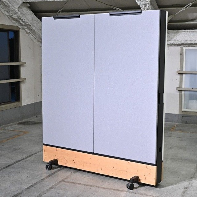 Vitra 100万「Dancing Wall/ダンシングウォール」B ホワイトボード オフィス パーテーション Hurlemann ステファンヒュルレマン ヴィトラ【中古家具/中古インテリア/USED家具ユーズド家具/リサイクル】