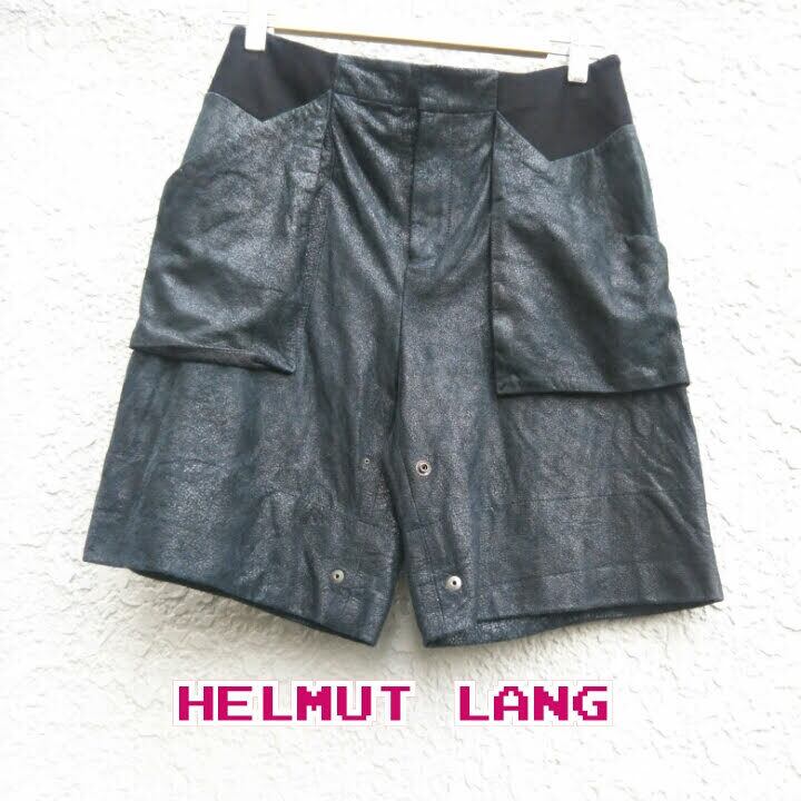 ヘルムートラングHELMUT LANG NEW YORK/ラムレザー/本革/ショート