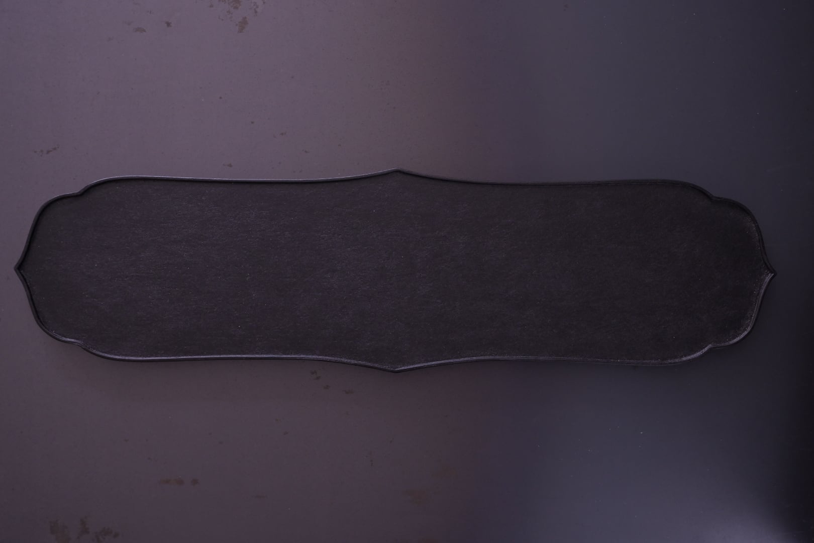 蝶野秀紀 輪花トレー 稜 黒 WL