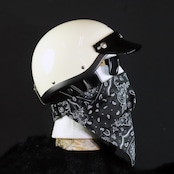 ROBIN FACEMASK /ペイズリー ブラック