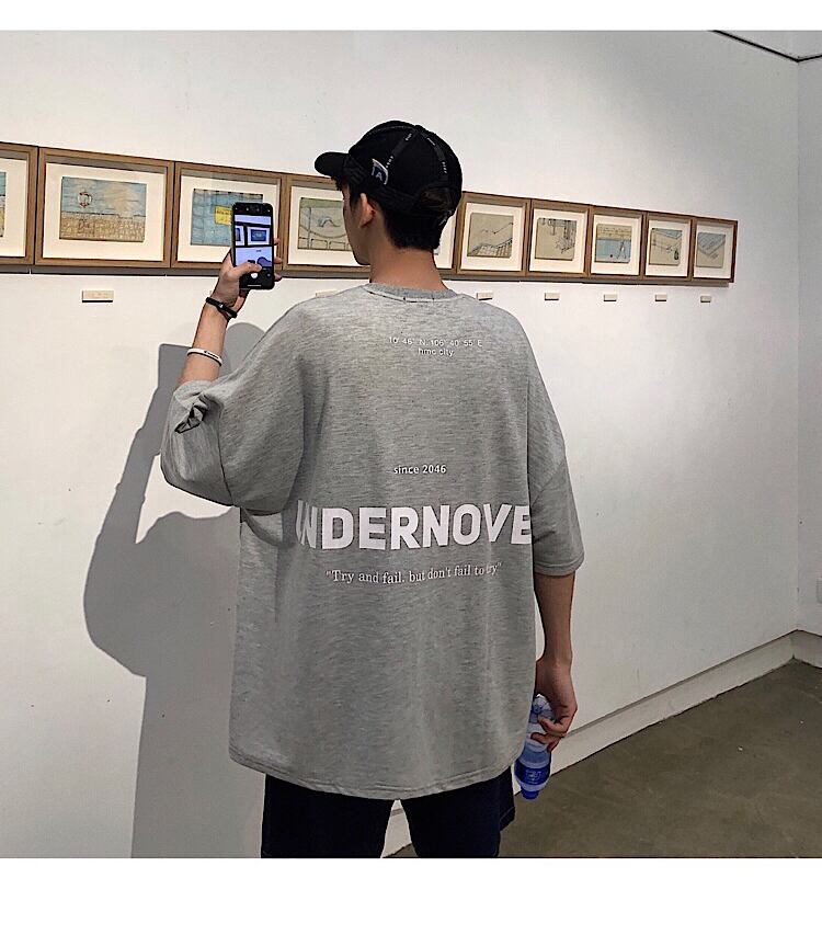 全2色 Tシャツ カットソー プリント カジュアル おしゃれ