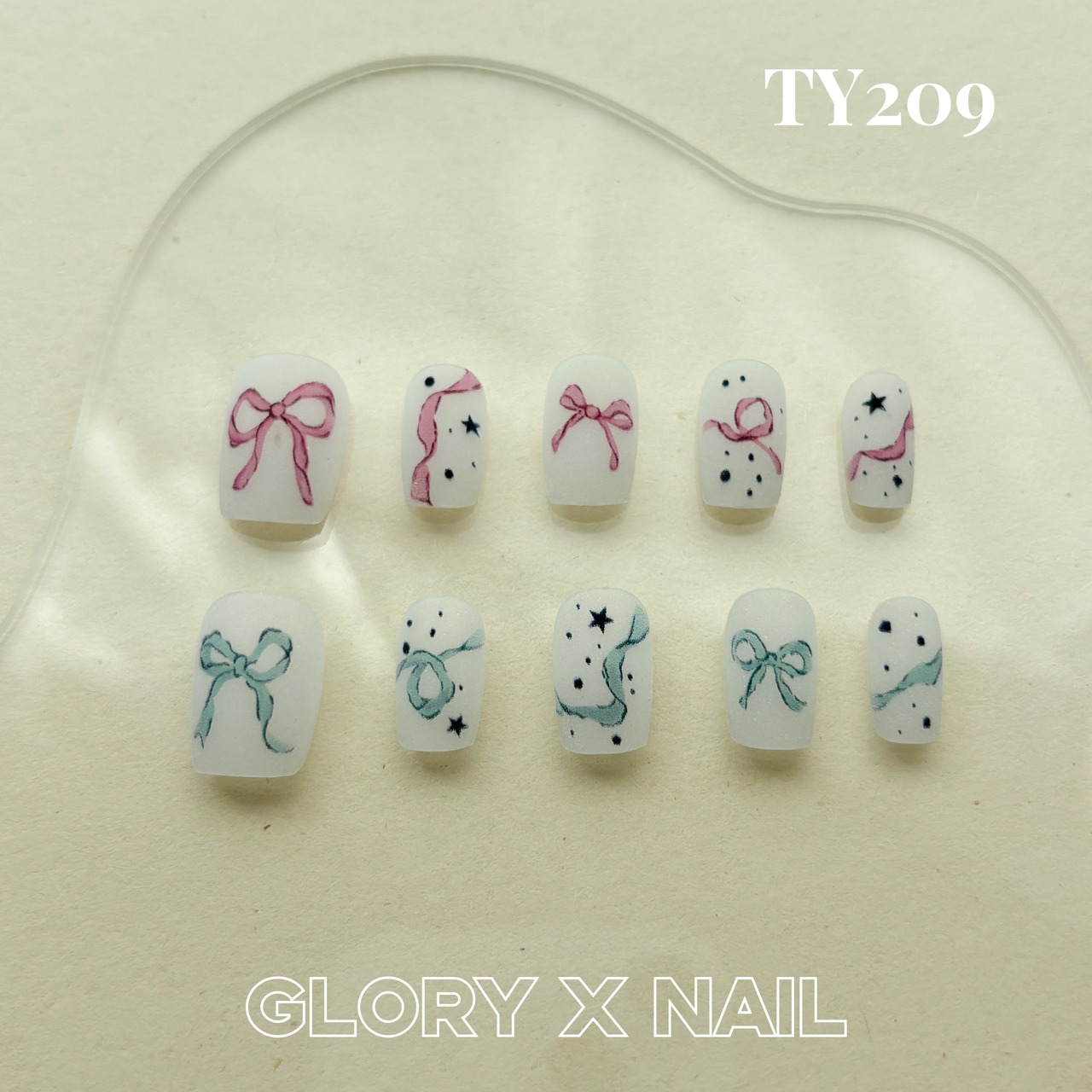 TY209 ネイルチップ サイズXS/S/M