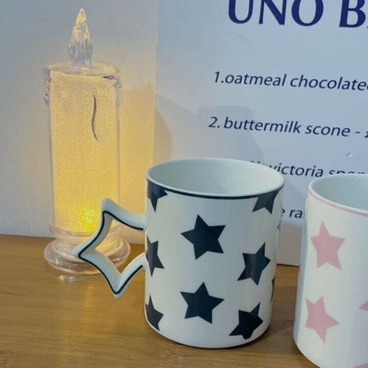 CUP】星柄＆星取っ手シックマグカップ | seven nights