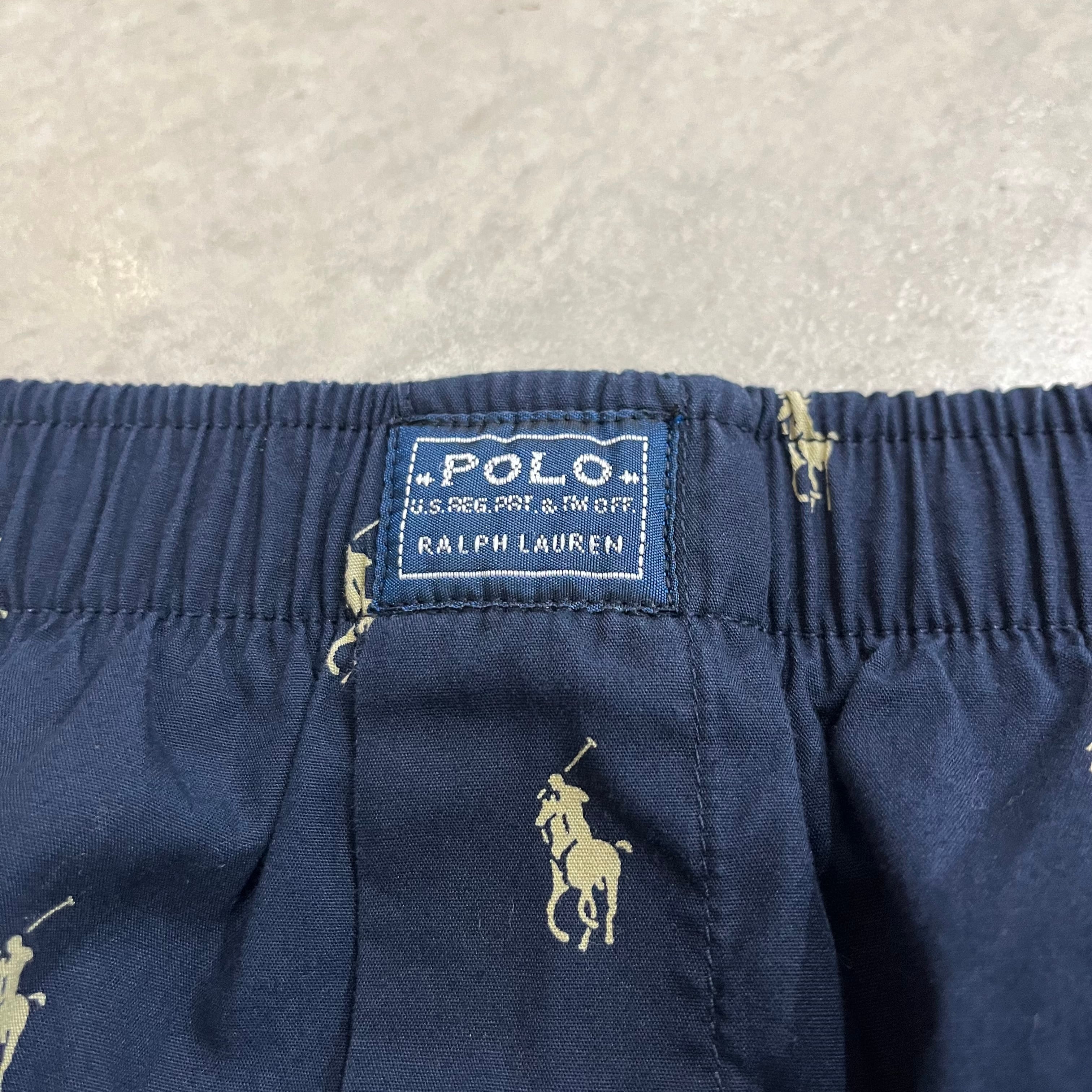 size:L【 POLO Ralph Lauren 】ポロ ラルフローレン 総柄ポニー ...