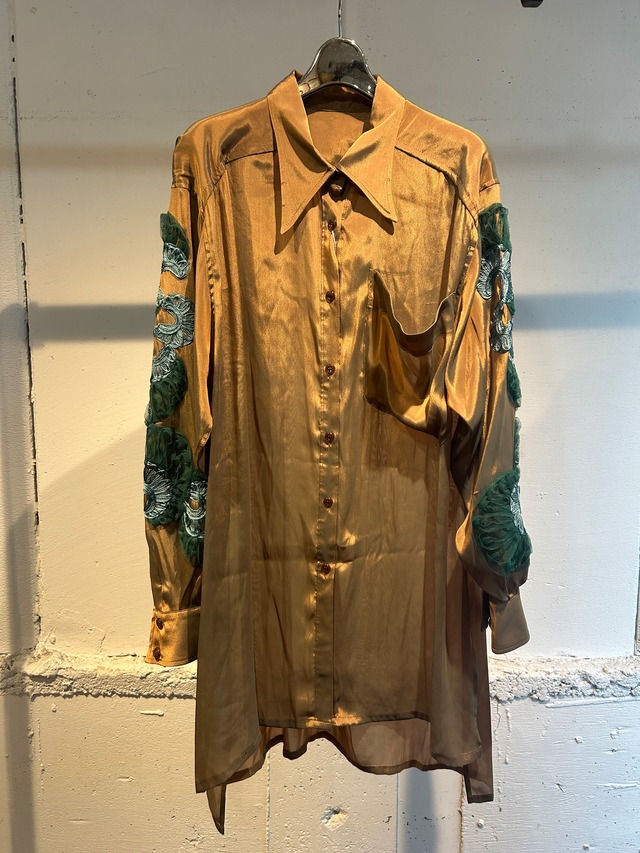 FUMIETANAKA  silky long shirts
