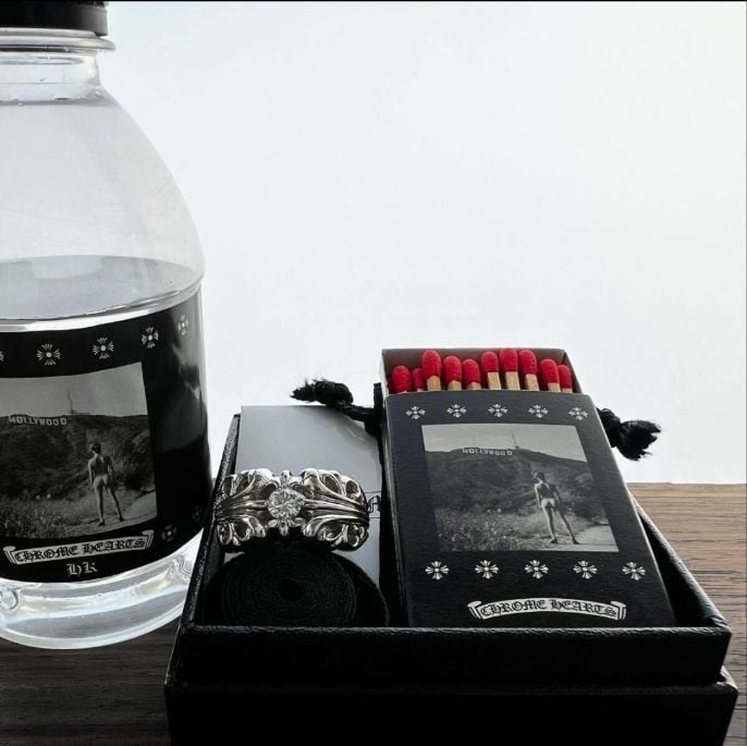 CHROME HEARTS クロムハーツ K&T 1ダイヤモンド リング 指輪