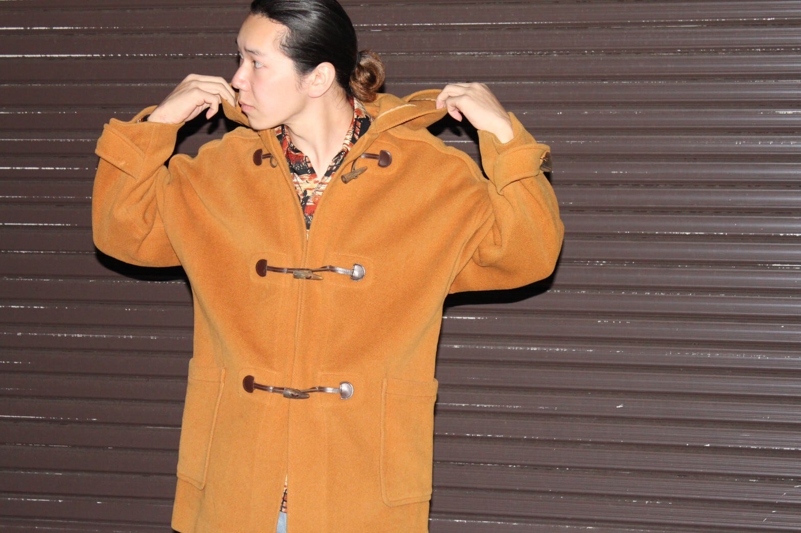 80s Burberrys Duffle Coat England製