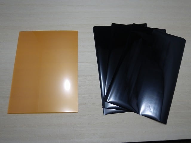 真っ黒ネガフィルム】れたぷれ！lite【1枚】樹脂版セット/活版用樹脂版